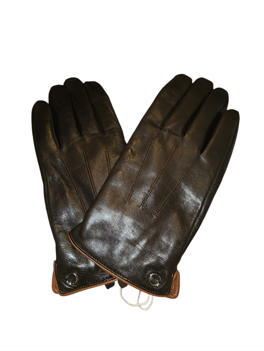 Elma Lambskin Cashmere Gloves Women 8.5 NWT